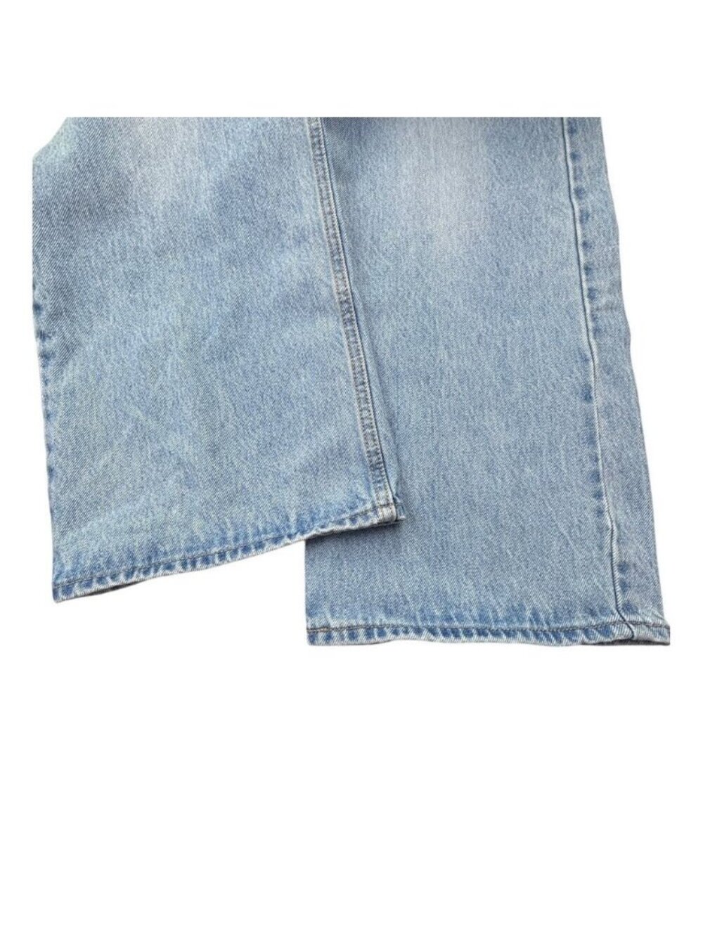 LEVI'S Premium Low Loose Wide Straight Leg Jean In That's Fashion Blue Size 27 - Picture 8 of 9